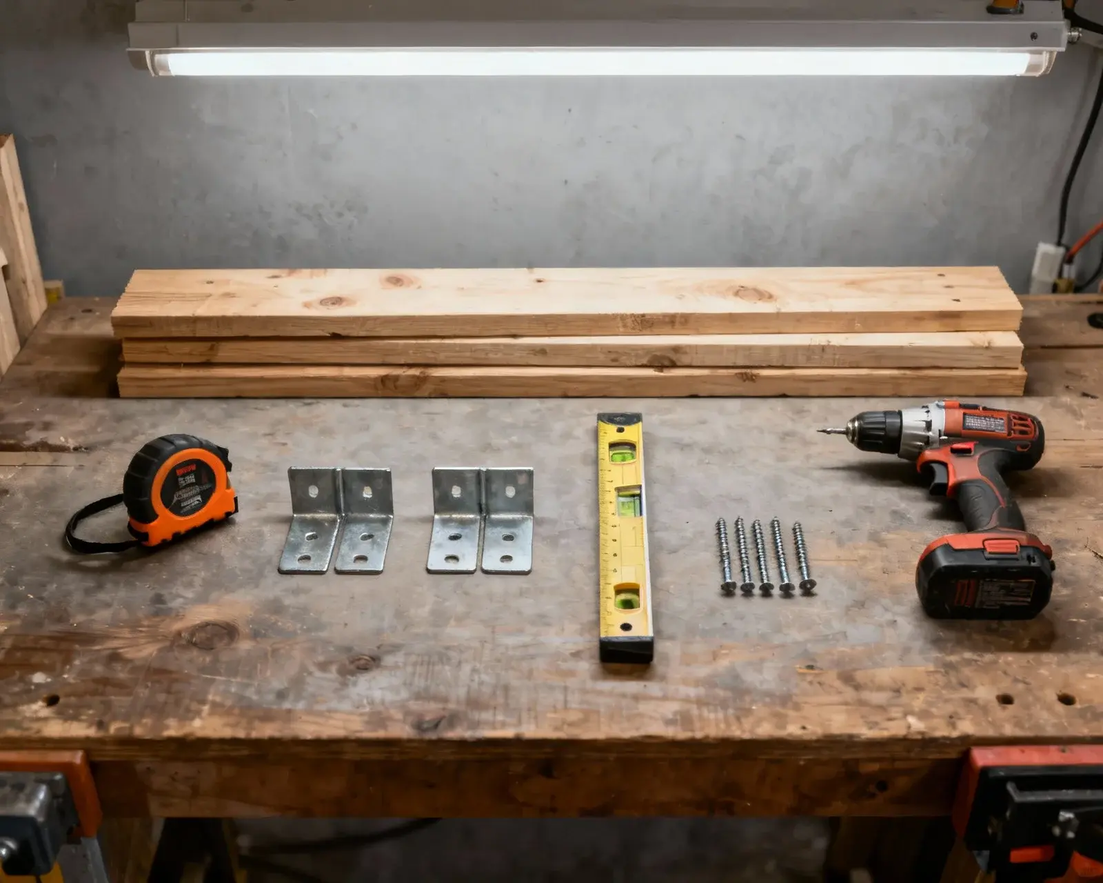 Verktyg för horisontellt staketbygge