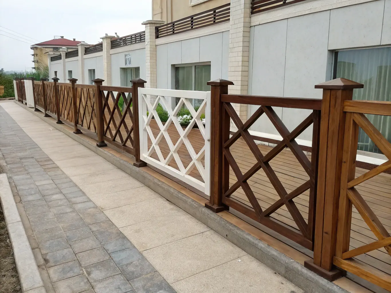 Olika stilar av krysstaket