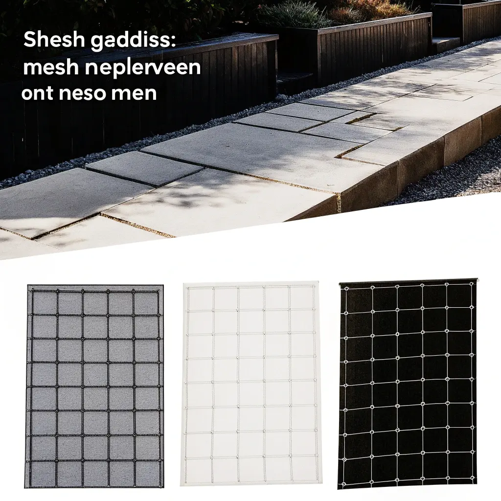 Olika maskstorlekar på armeringsnät