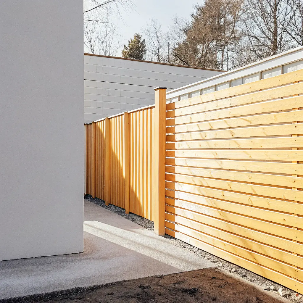 Budgetvänligt trästängsel i svensk trädgård