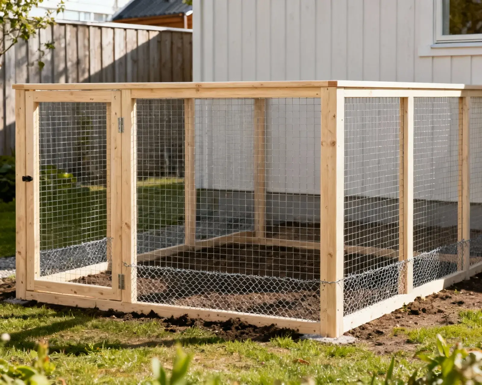 Olika material för hundstaket