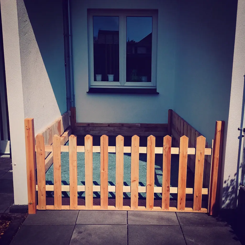 Budgetalternativ för staket