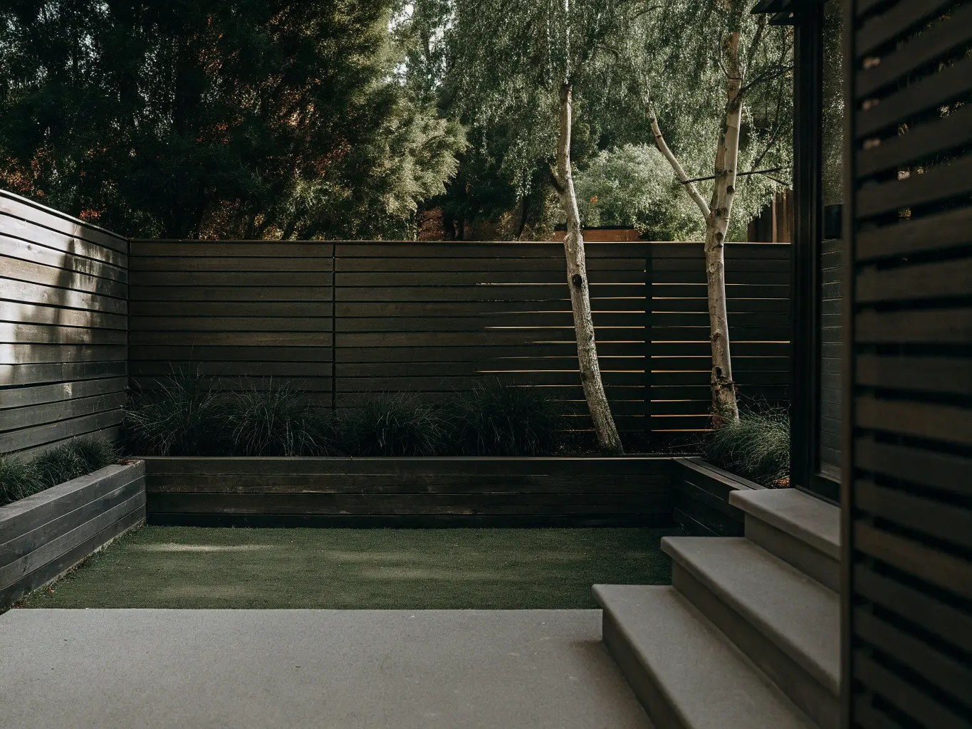 Montering av liggande brädor på staket