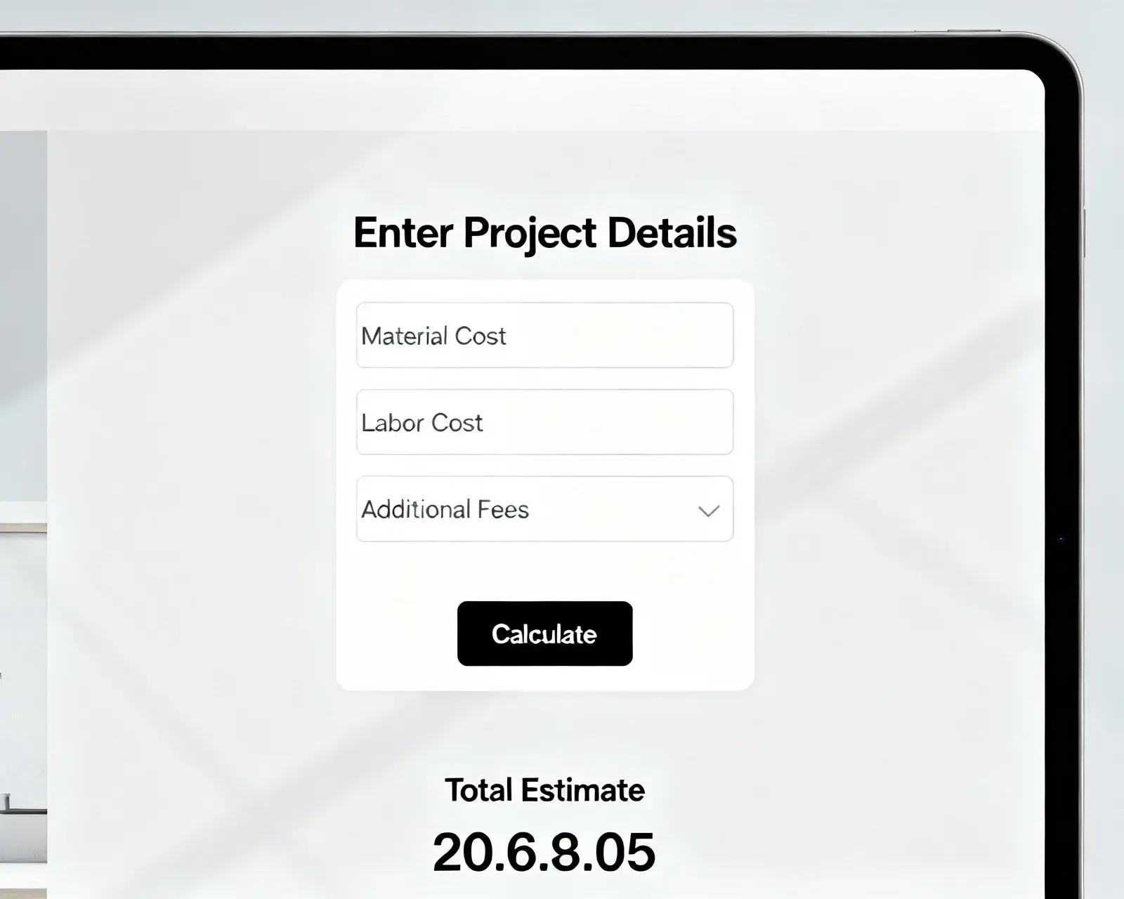 Digital offertberäkning