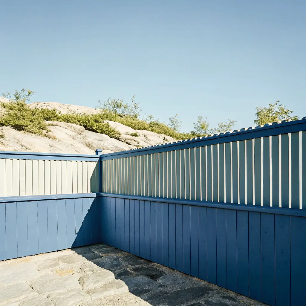 Detaljbild av borrhål i berggrund