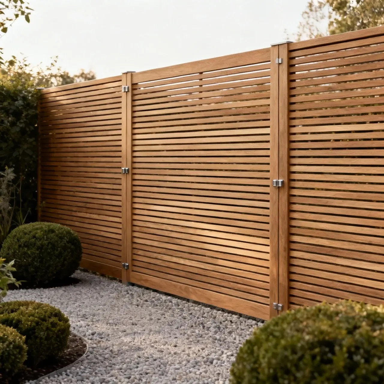 Premium staket installation exempel