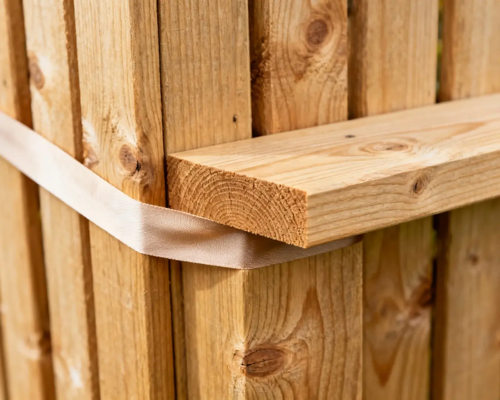 Närbild på ribbor med olika material och dimensioner