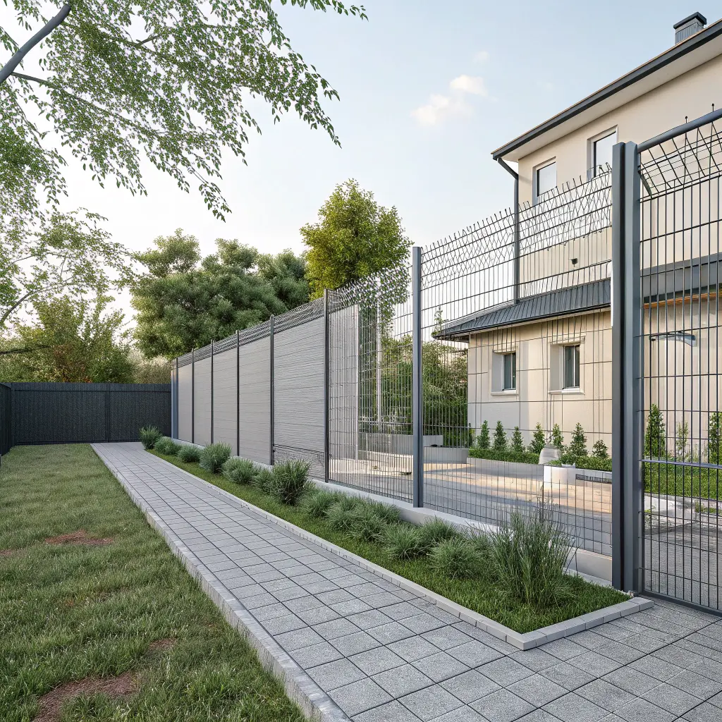 3D-visualisering av staketdesign