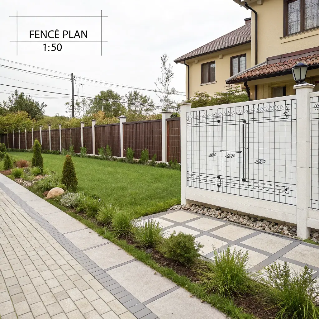 Staketplan med exakta mått