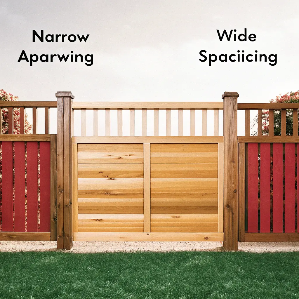 Jämförelse av olika ribbavstånd