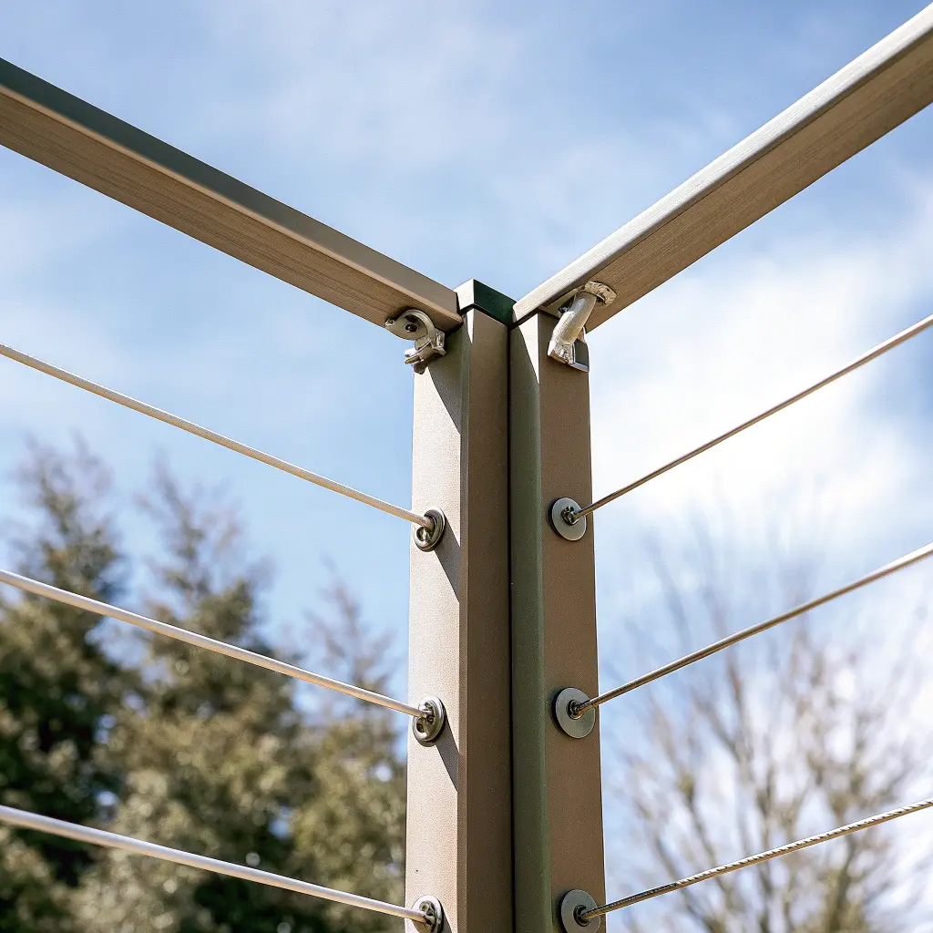 Fästteknik för altanstaket