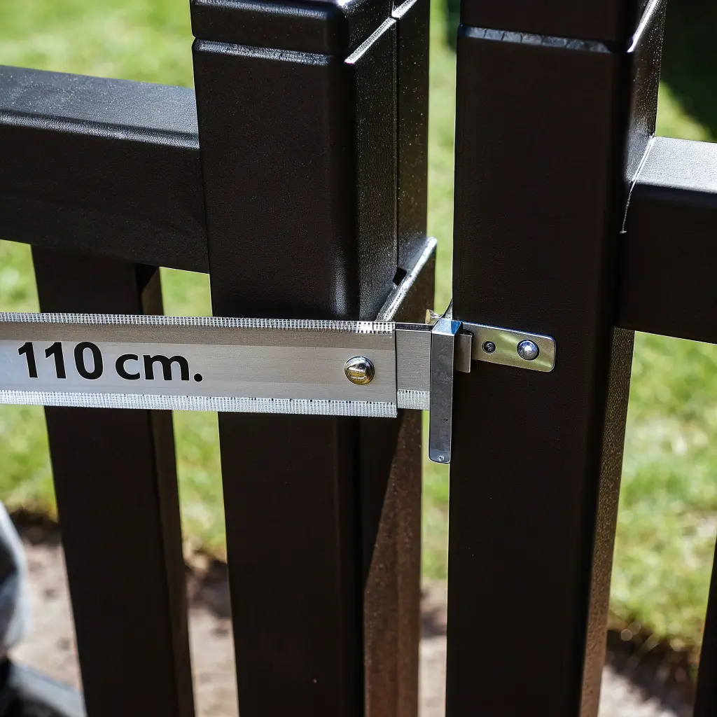 Mätning av stakethöjd vid 110 cm-märket