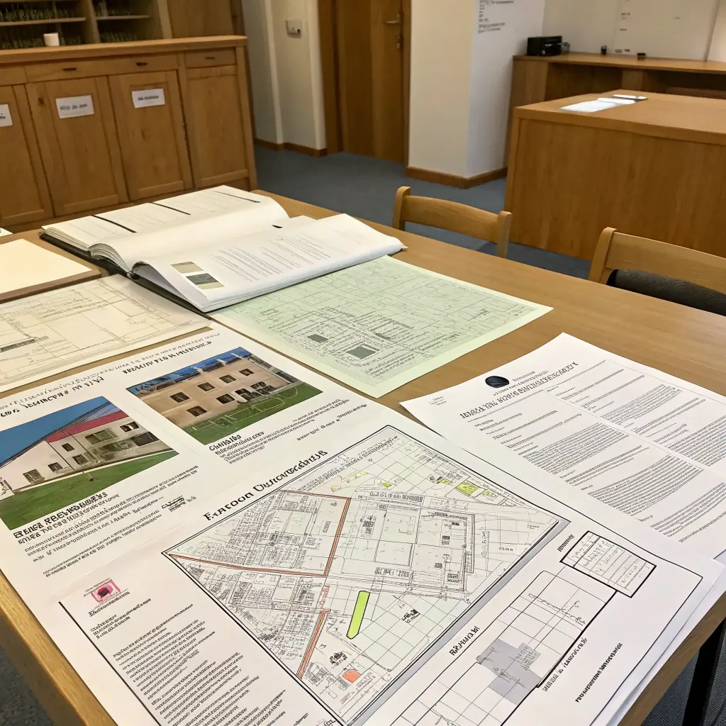 Bygglovshandlingar och fastighetsritningar