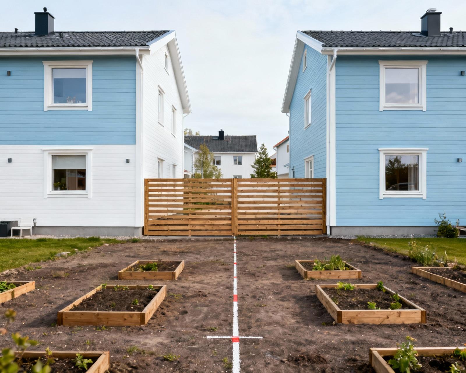 Grannskapsförhållanden och staket