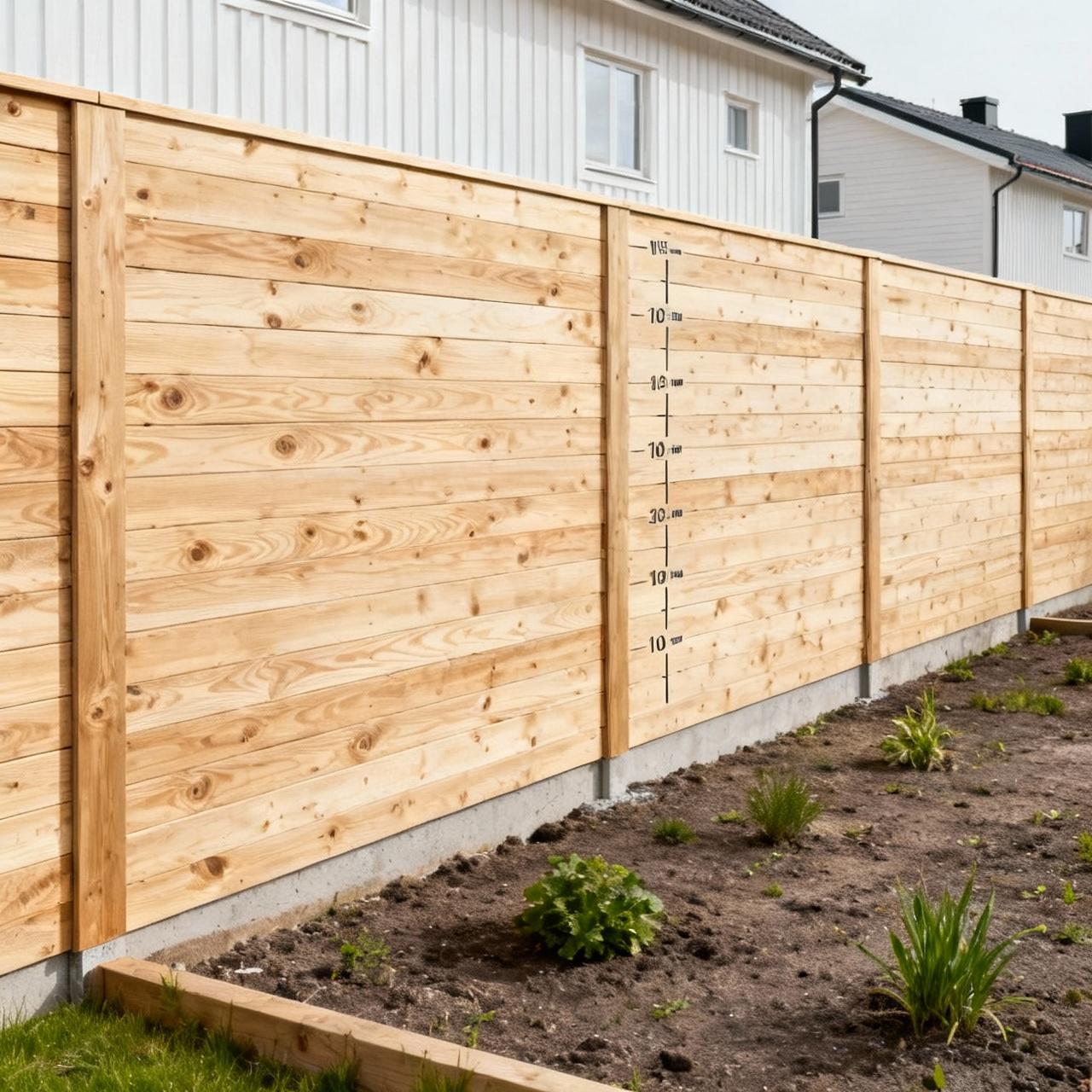 Staket höjdmätning