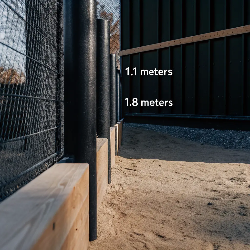 Lagliga höjdgränser för staket