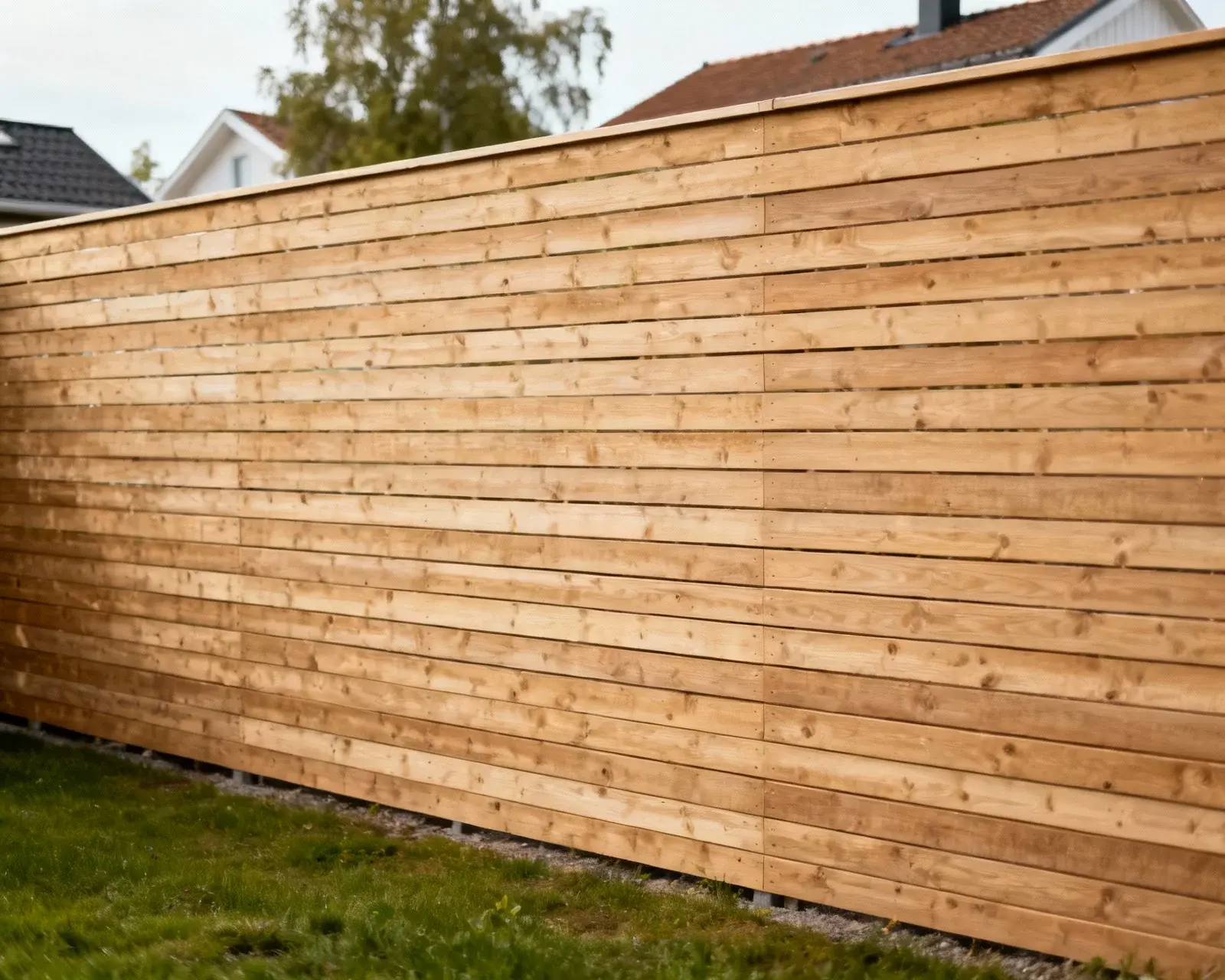 Högt integritetstaket i svenskt bostadsområde