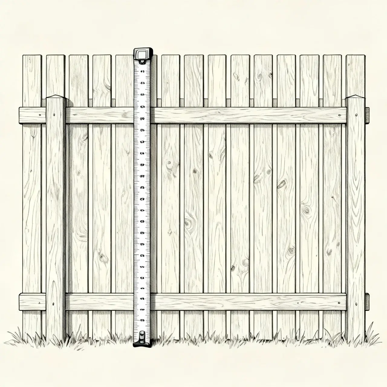 Mätning av stakethöjd från marknivå