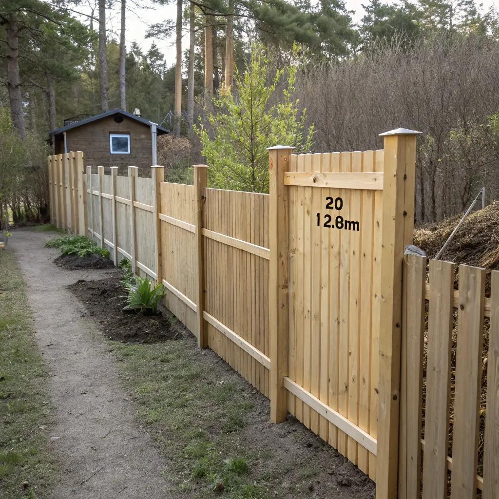 Olika stakethöjder i jämförelse