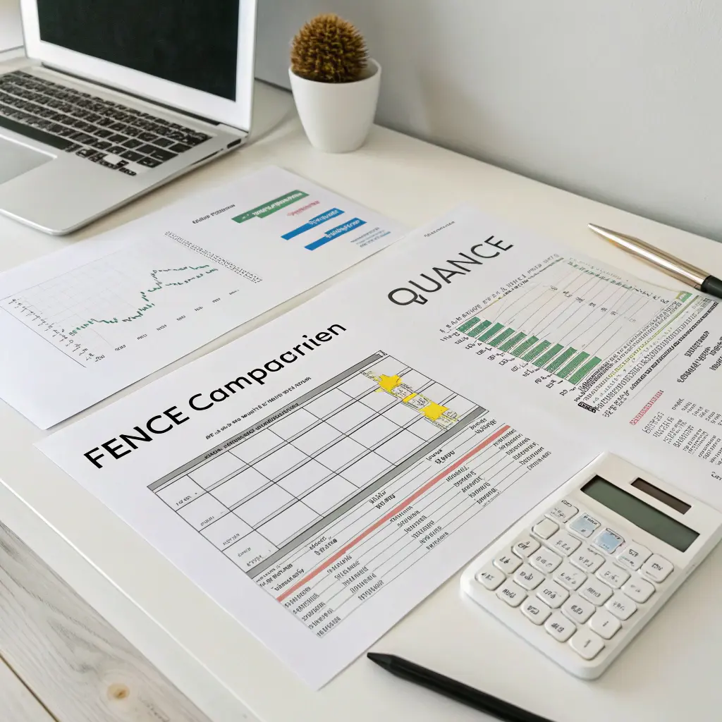 Offertdokument med prisuppgifter