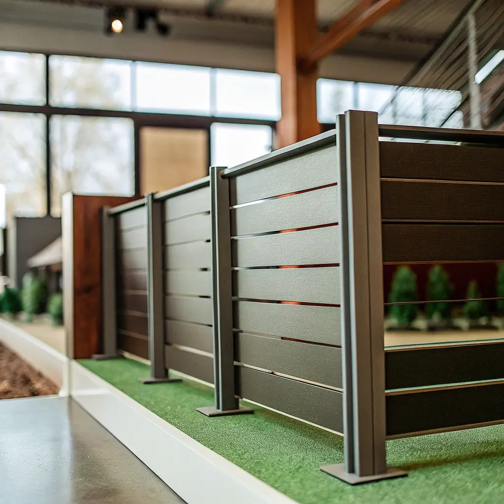 Kompositstaket i modern design