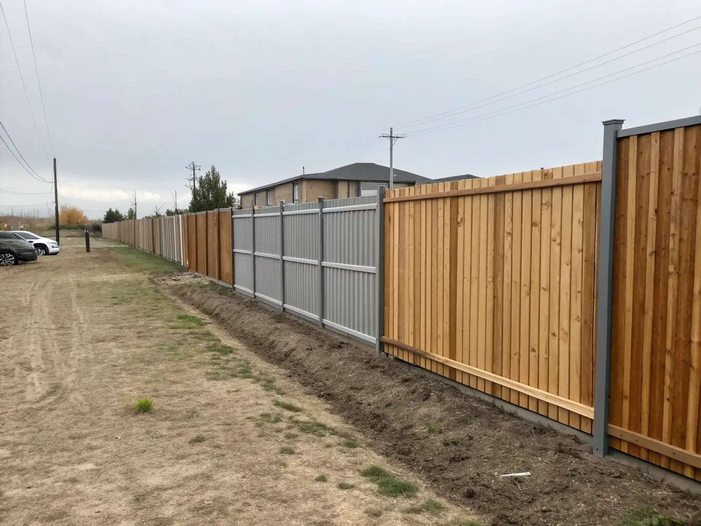 Olika stakettyper i jämförelse