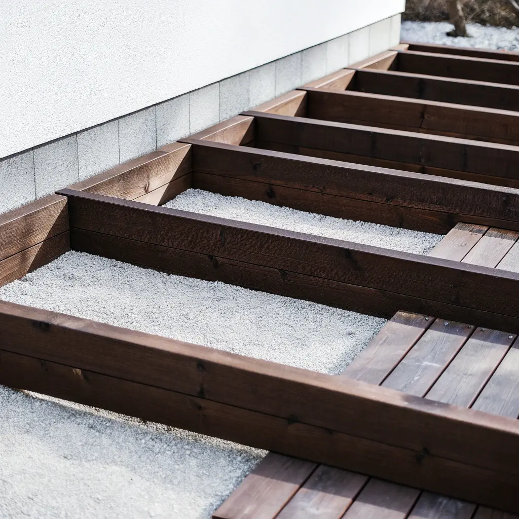 Avstånd mellan plank är viktigt för resultatet