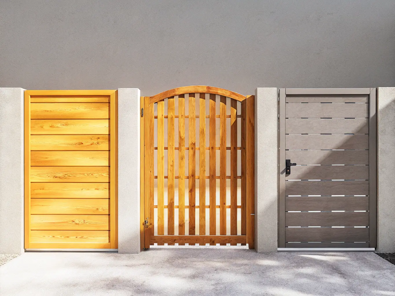 Olika grindmodeller och material