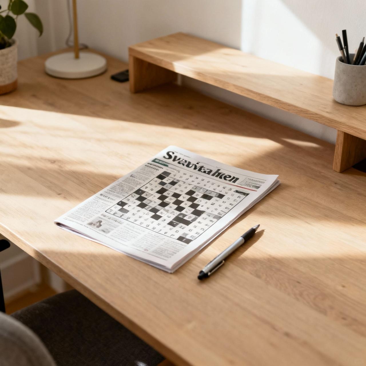 Korsord med stakettermer