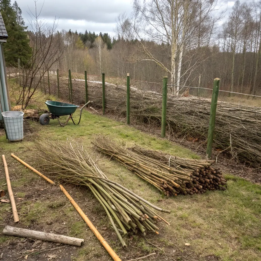 Brushwood collection and preparation