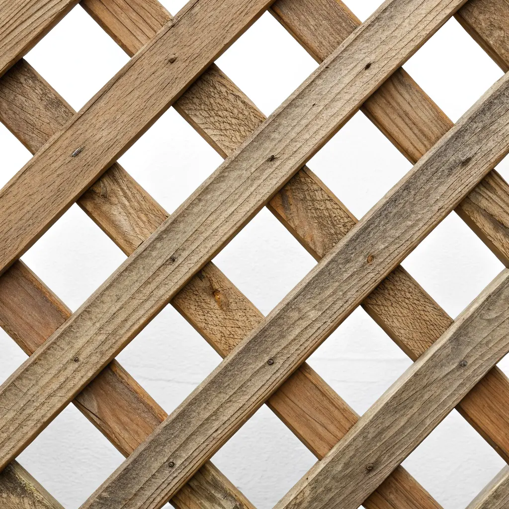 Närbildsdetalj på spaljemönster