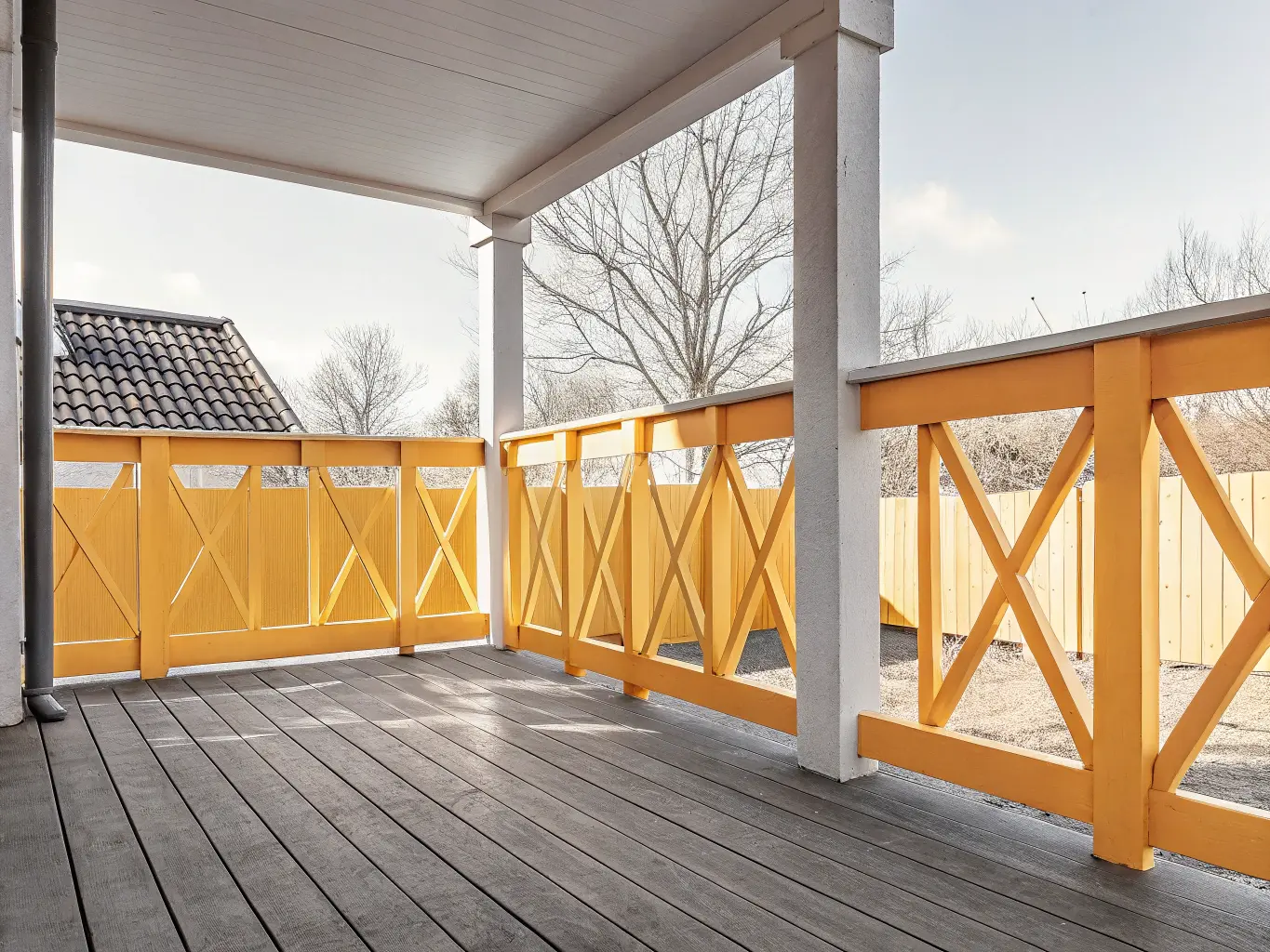 Kryssräcke till altan