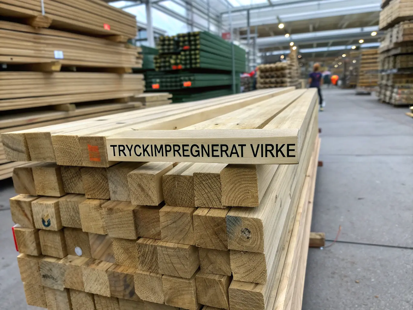 Tryckimpregnerat virke från Byggmax