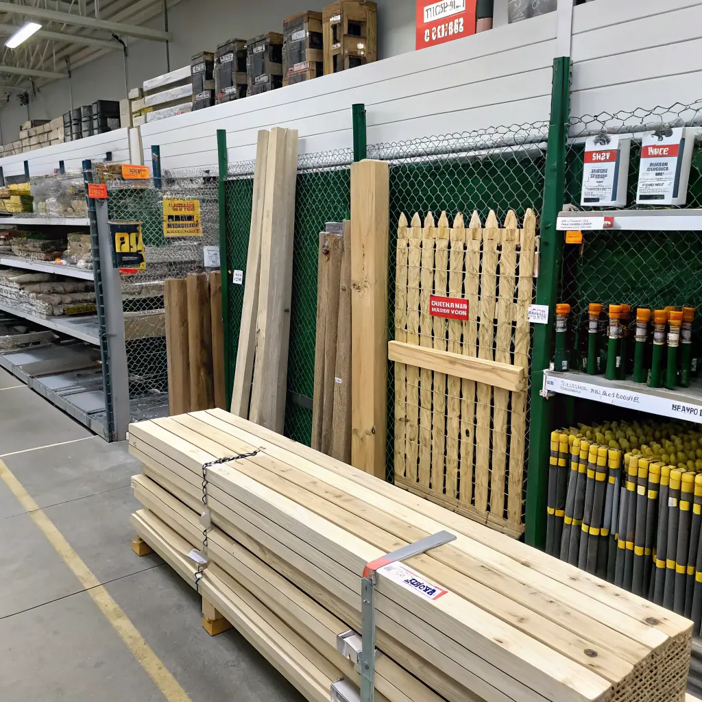 Byggmax sortiment av stakematerial