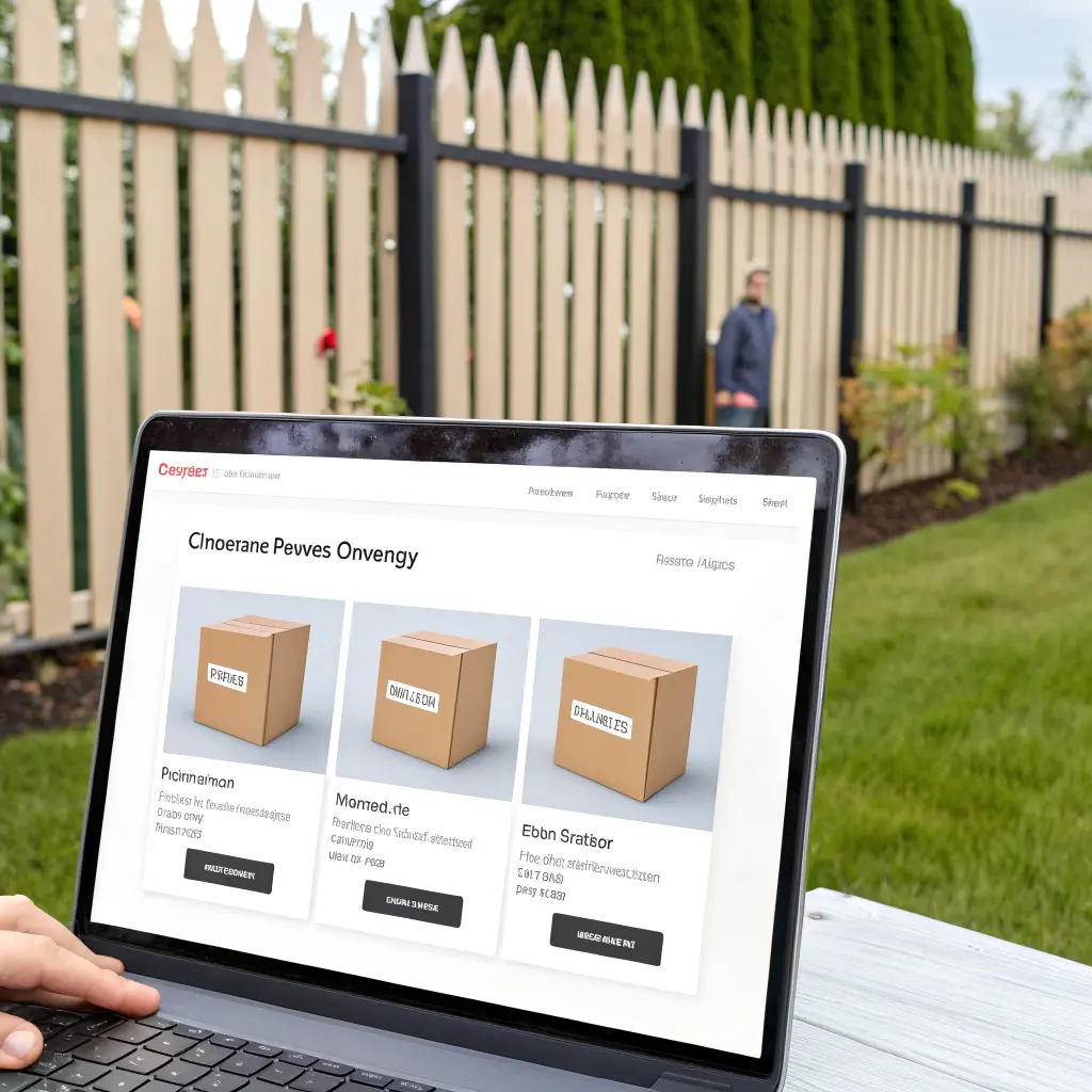 Online shopping för staket med hemleverans