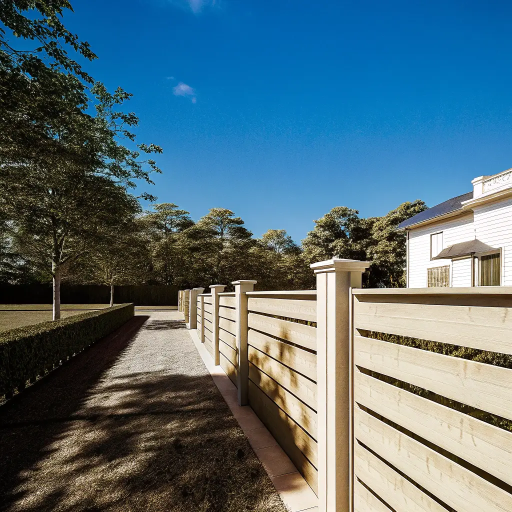 Premiumstaket i exklusiv trädgård