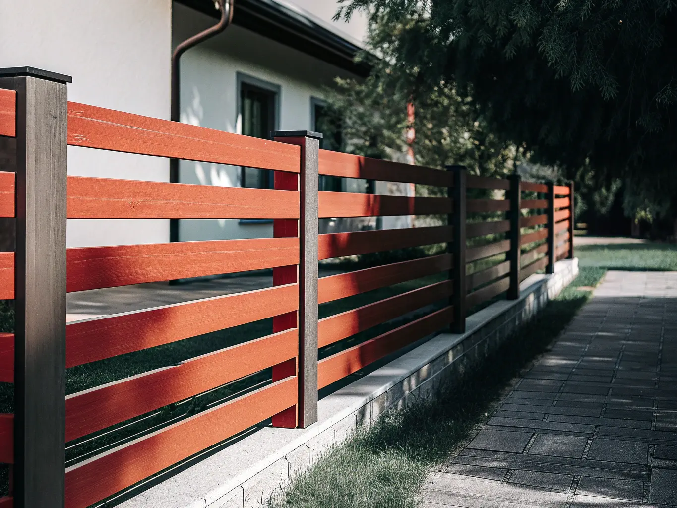 Olika typer av staket för trädgården