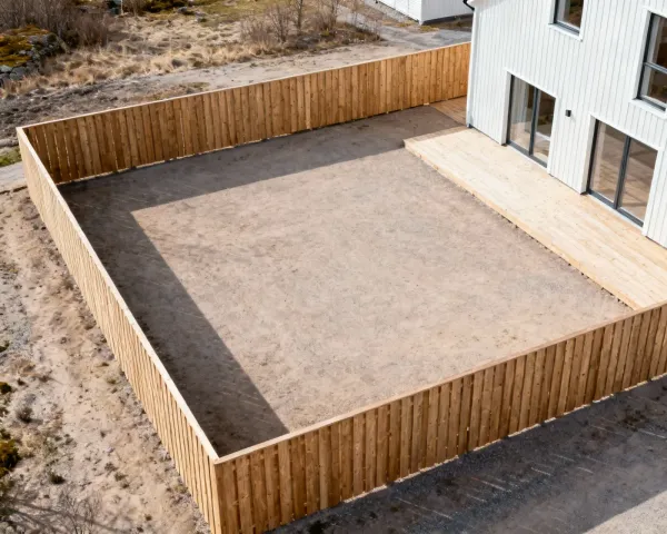 Bygga staket runt tomt – Komplett guide för hela tomten