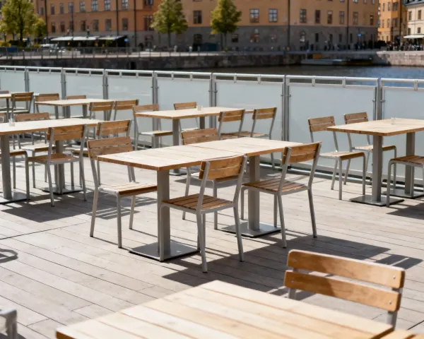 Staket uteservering Stockholm - Regler och krav 2025